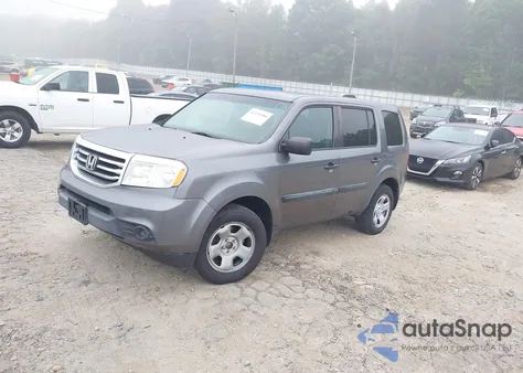 2014 Honda Pilot Lx from USA, damaged, VIN 5FNYF4H2XEB004614